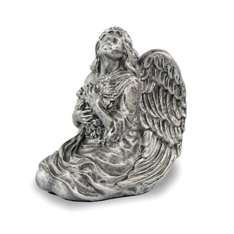 Serenity Angel Cremation Keepsake - Pewter