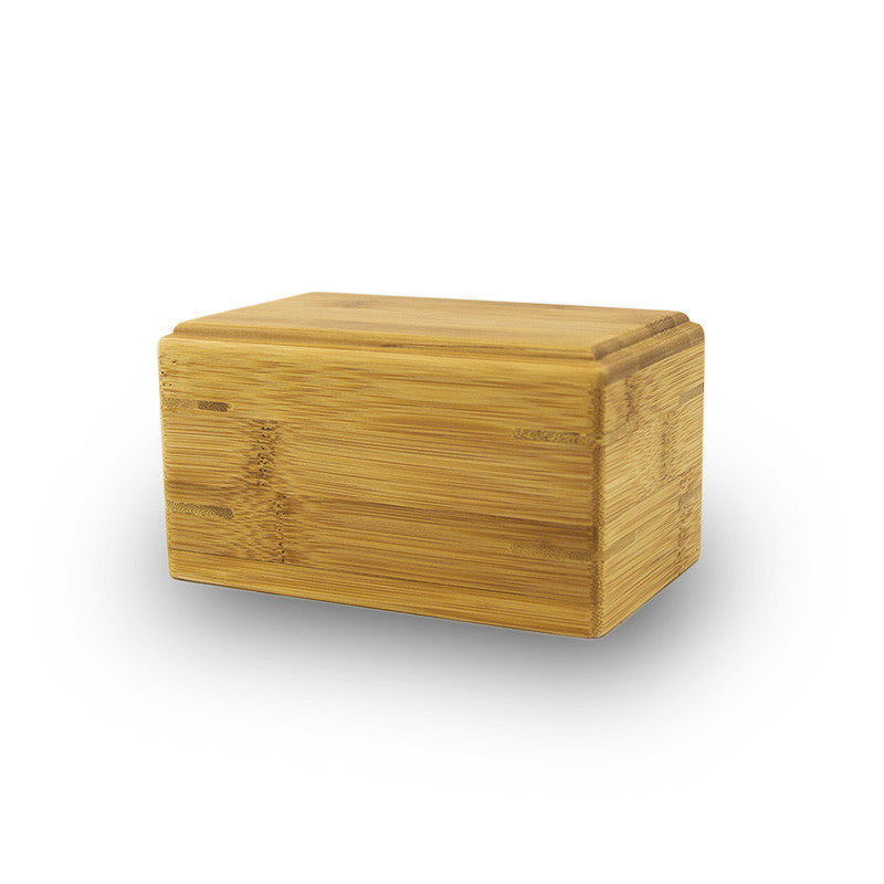 Pet Cremation Urn Bamboo Box - Extra Small