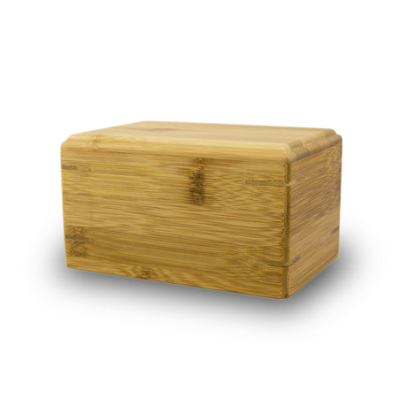 Pet Cremation Urn Bamboo Box - Small