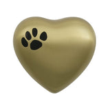 Bronze Paw Pet Heart Keepsake