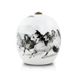 Medium Ceramic Cremation Urn - 8 Horses