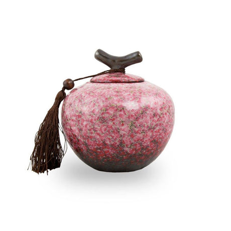 Sakura Pink Ceramic Petite Urn