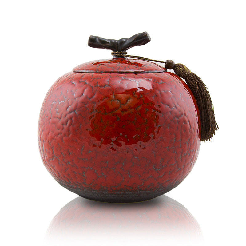 Cherry Ceramic Cremation Urn - Large