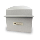 Granite Finish Cremation Urn Vault - Double