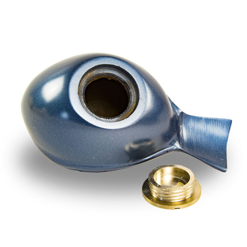 Frost Blue Songbird Keepsake Cremation Urn