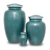 Two-Tone Green Classic Cremation Urn