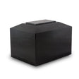 Harmony Genuine Black Marble Urn - Hand Carved