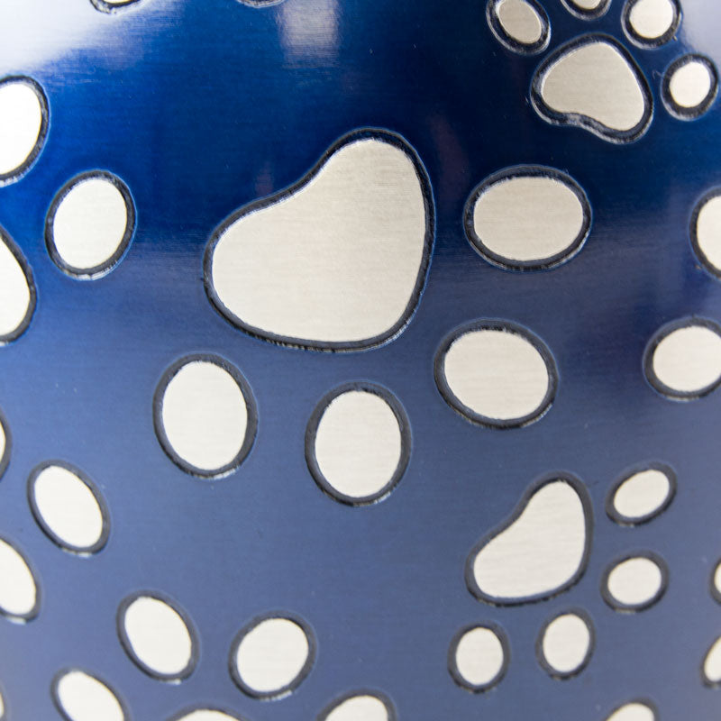 Paws of Love Pet Urn - Blue