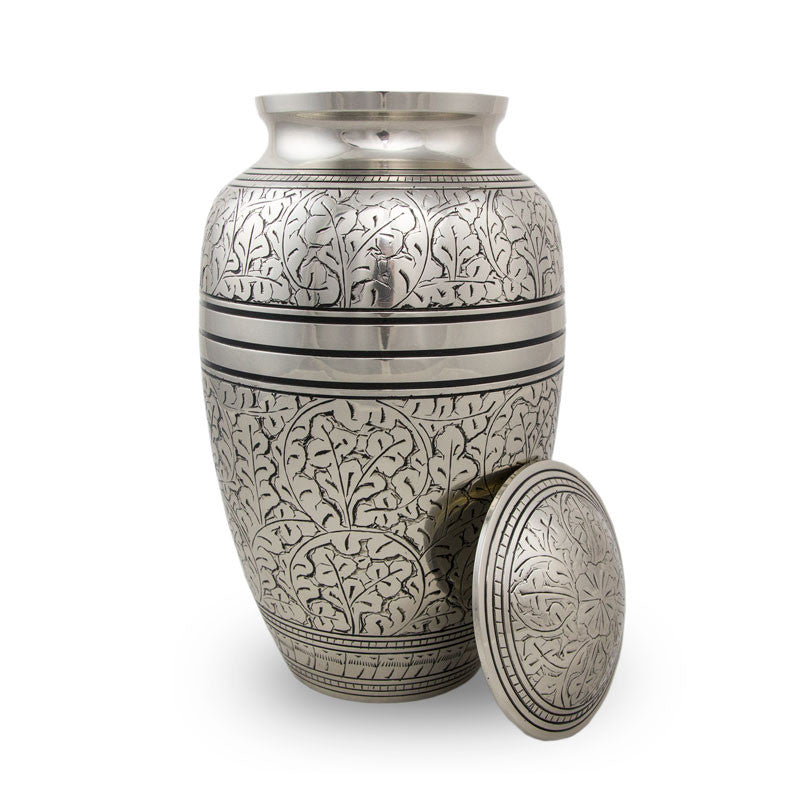 Silver Oak Cremation Urn - Large