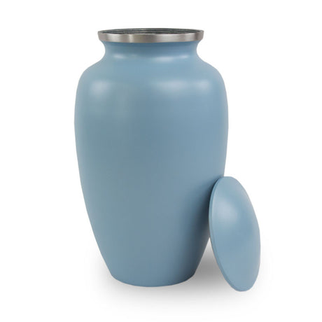 Blue Classic Cremation Urn