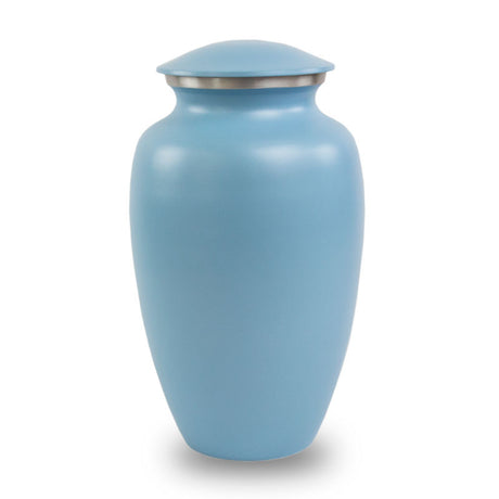 Blue Classic Cremation Urn