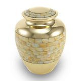 Elite Mother of Pearl Cremation Urn - Large