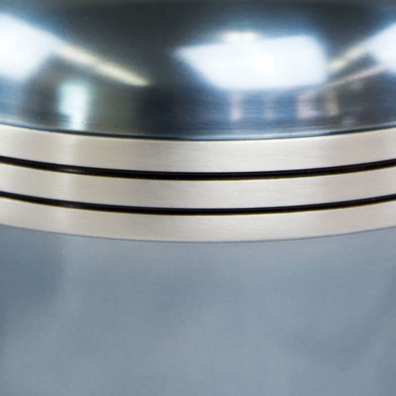 Blue Banded Cremation Urn