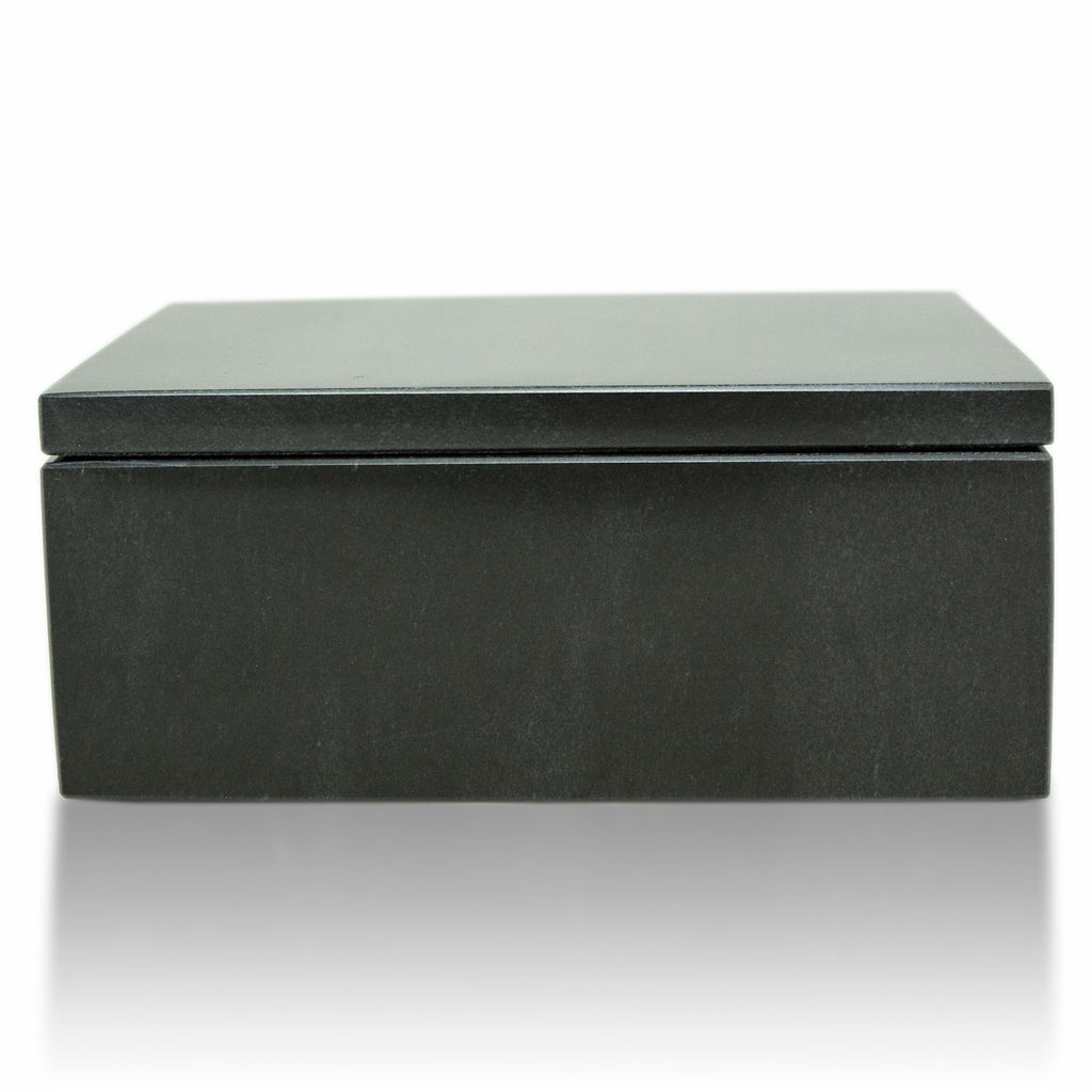 Midnight Marble Cremation Urn Keepsake Box - Small