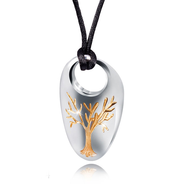 Tree of Life Cremation Pendant - Sterling Silver