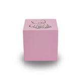 Baby Pink Teddy Bear Infant Cube Urn