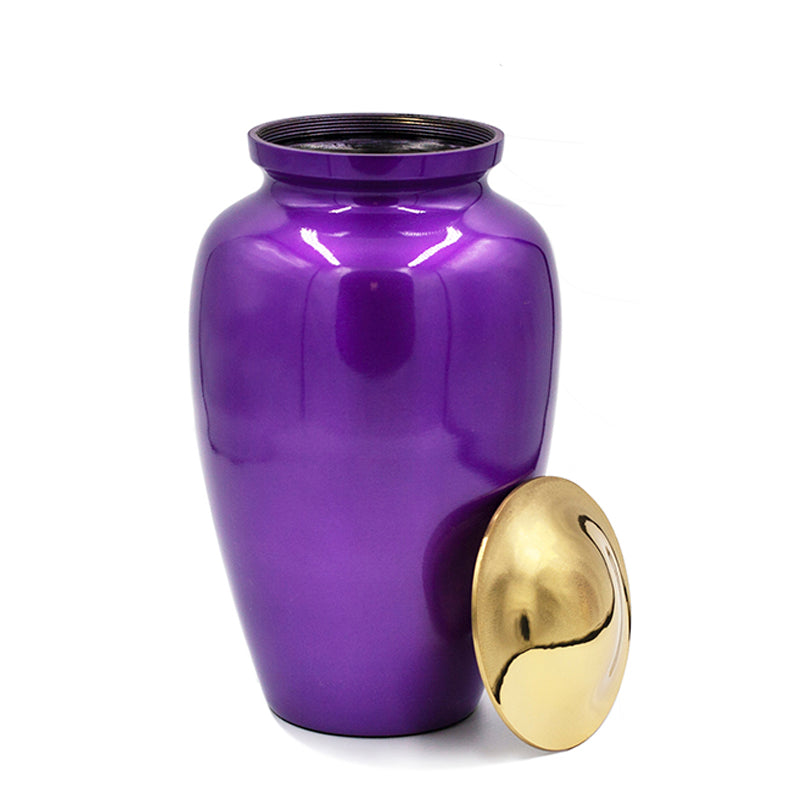 Deep Purple Cremation Urn - Large