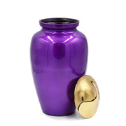 Deep Purple Cremation Urn - Large