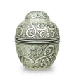 Silver Embossed Pet Urns - Small