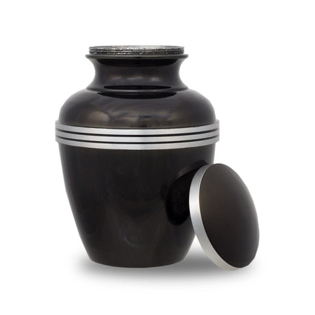 Slate Banded Cremation Urn - Medium