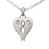 Companion Cremation Pendant - Angel Wings