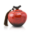 Crimson Small Ceramic Pet Urn