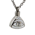 Eye of Providence Cremation Pendant - Stainless Steel