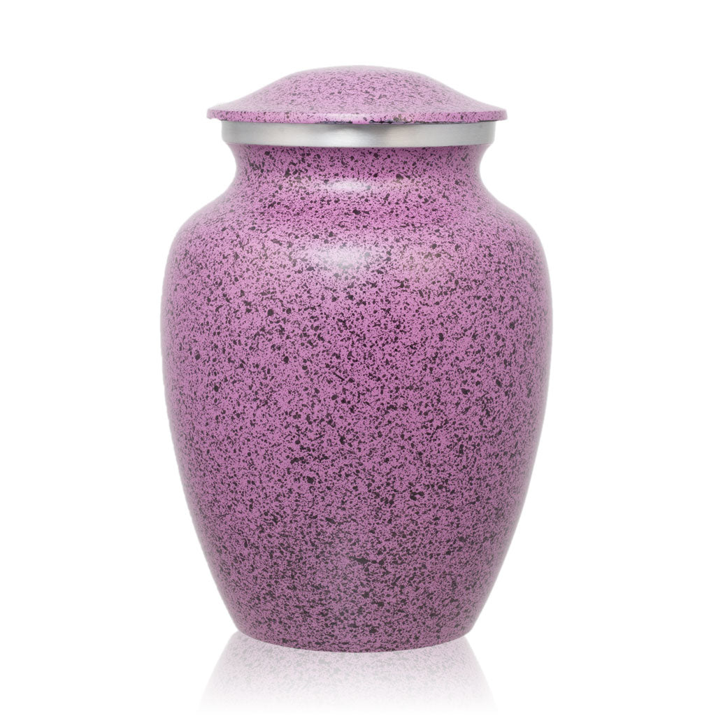 Two-Tone Lilac Classic Cremation Urn - Medium