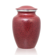 Two-Tone Red Classic Cremation Urn - Medium