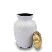 Ice White Cremation Urn - 85 cubic inch