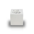 Baby White Teddy Bear Infant Cube Urn